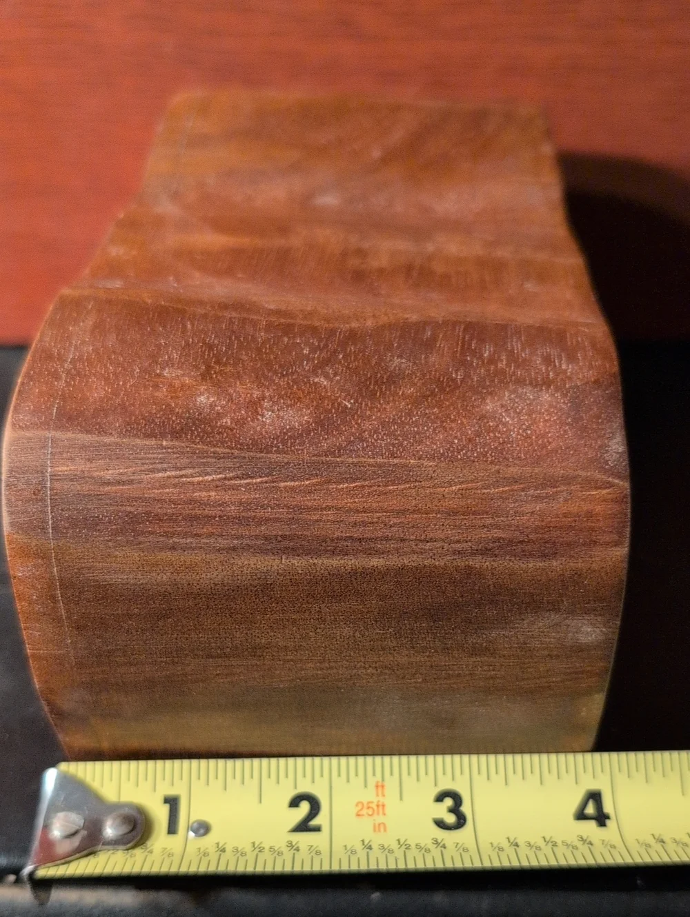 Handcrafted Wood Trinket Box With Drawer
